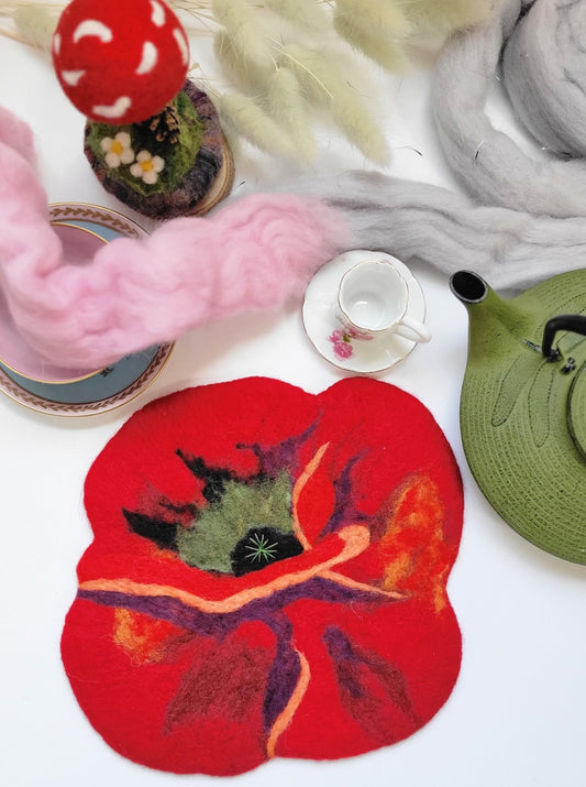 Poppy Hotpad / Trivet