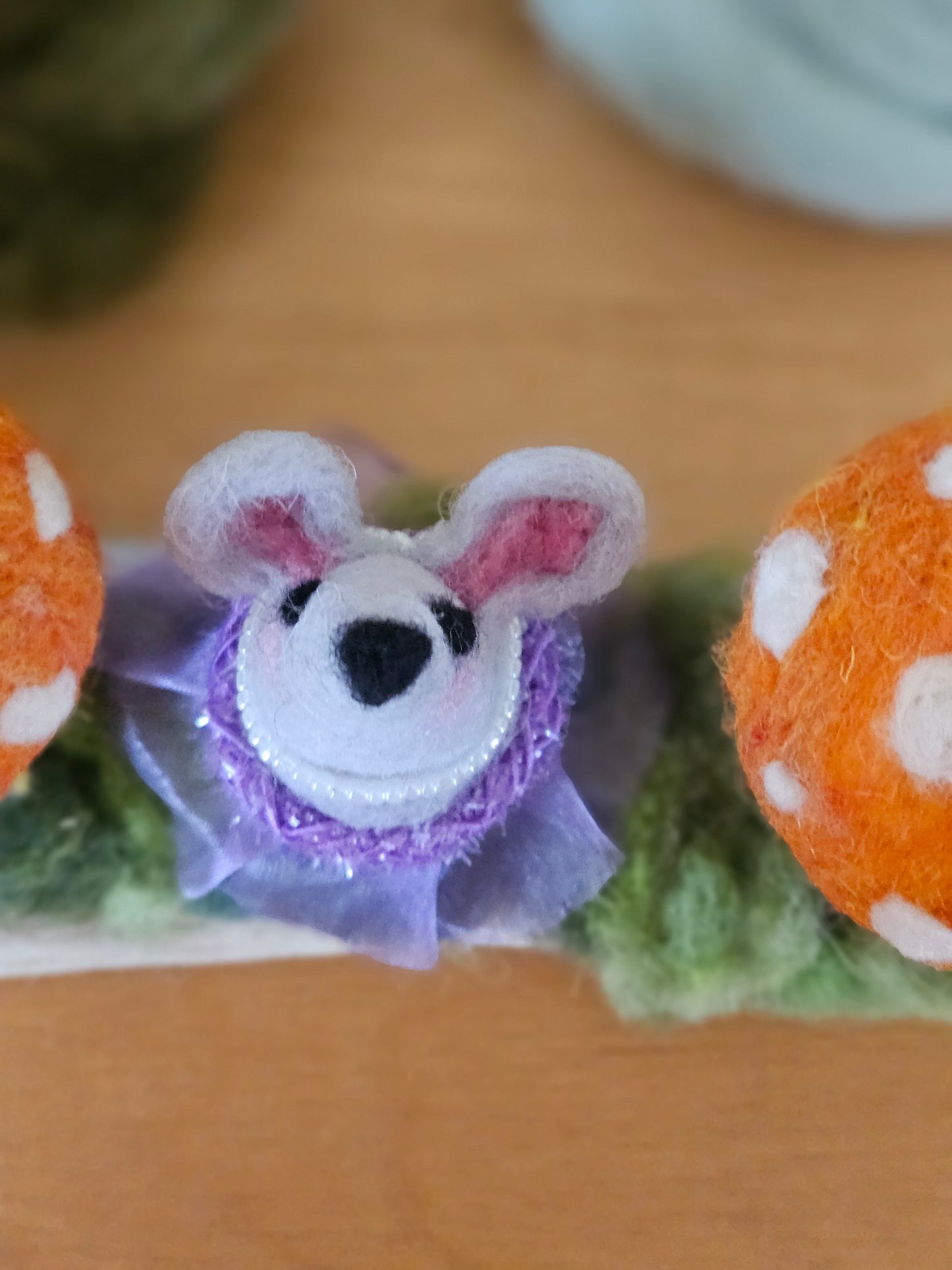 Frog & Mushroom Sculpture - Style 4